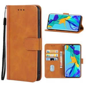 Leather Phone Case For Huawei P30 Pro(Brown) (OEM)