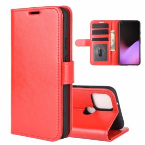 For Google Pixel 5 XL R64 Texture Single Horizontal Flip Protective Case with Holder & Card Slots & Wallet& Photo Frame(Red) (OEM)