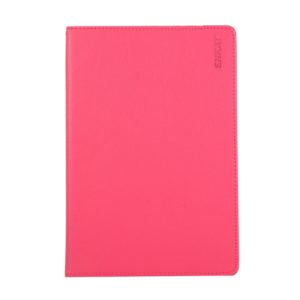 ENKAY 360 Degree Rotation Lichi Texture Leather Case with Holder for Samsung Galaxy Tab S6 10.5 T860 / T865(Rose Red) (ENKAY) (OEM)