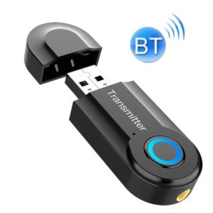 GT09S USB Bluetooth Transmitter 3.5mm Audio Adapter TV Computer Bluetooth Audio Transmitter (OEM)