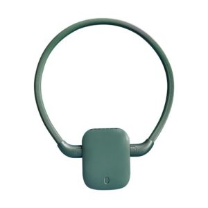 G1 USB Portable Sports Hanging Neck Fan(Dark Green) (OEM)