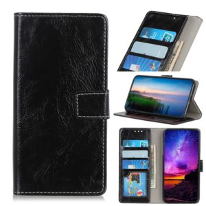 Retro Crazy Horse Texture Horizontal Flip Leather Case for Galaxy A20e, with Holder & Card Slots & Wallet & Photo Frame (Black) (OEM)