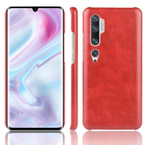 For Xiaomi Mi Note 10/ Note10 Pro/CC9 Pro Shockproof Litchi Texture PC + PU Case(Red) (OEM)