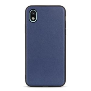 For Sony Xperia Ace III Sheep Texture Leather Phone Case(Blue) (OEM)