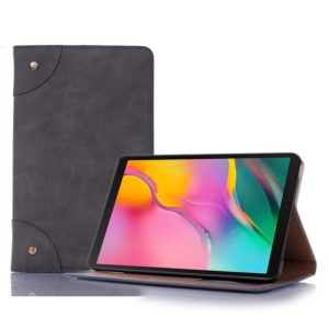 Retro Book Style Horizontal Flip Leather Case with Holder & Card Slots & Wallet for Galaxy Tab A 8.0 (2019)(Grey) (OEM)