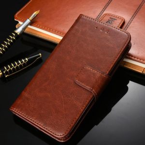 For Blackview A70 Crystal Texture Leather Phone Case(Brown) (OEM)