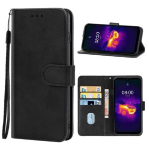 Leather Phone Case For Ulefone Armor 11T 5G / 11 5G(Black) (OEM)