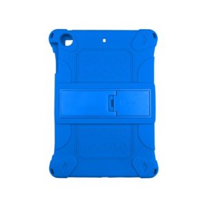 All-inclusive Silicone Shockproof Case with Holder For iPad Pro 10.5 / 10.2 2021 / 2020 / 2019 / Air 3(Blue) (OEM)