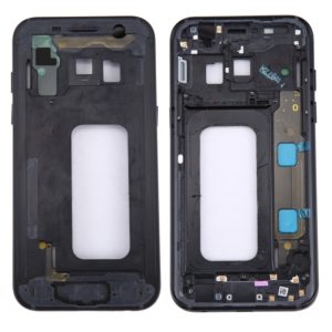 For Galaxy A3 (2017) / A320 Middle Frame Bezel (Black) (OEM)