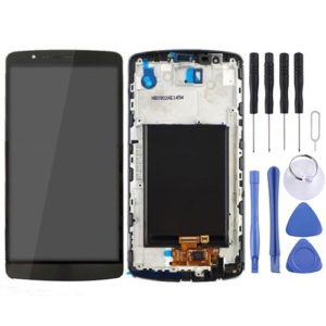 LCD Display + Touch Panel with Frame for LG G3 / D850 / D851 / D855 / VS985(Black) (OEM)