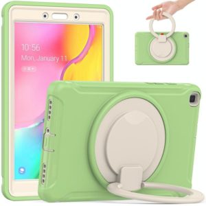 Shockproof TPU + PC Protective Case with 360 Degree Rotation Foldable Handle Grip Holder & Pen Slot For Samsung Galaxy Tab A 8.0 2019 T290(Matcha Green) (OEM)