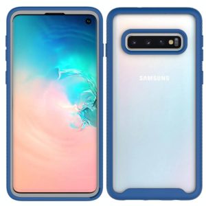 For Samsung Galaxy S10 Starry Sky Solid Color Series Shockproof PC + TPU Protective Case(Royal Blue) (OEM)
