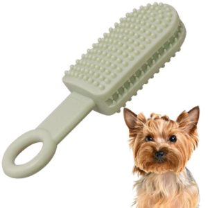 TPR Dog Toy Molar Stick Bite-Resistant Cleaning Teeth Dog Chewing Interactive Anti-Boring Toy(Green) (OEM)