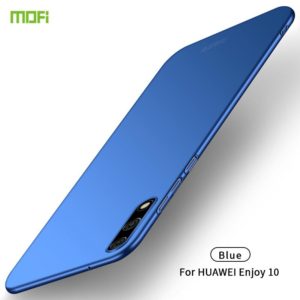 For Huawei Enjoy 10 MOFI Frosted PC Ultra-thin Hard Case(Blue) (MOFI) (OEM)