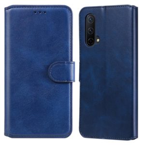 Classic Calf Texture PU + TPU Horizontal Flip Leather Case with Holder & Card Slots & Wallet For OnePlus Nord CE 5G(Blue) (OEM)