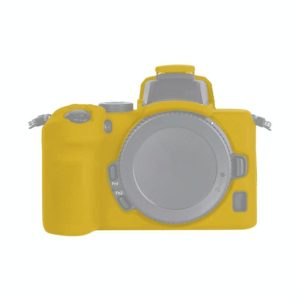Soft Silicone Protective Case for Nikon Z50 (Yellow) (OEM)