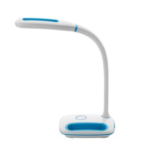 BD-015 USB Eye Protection Natural Light LED Touch Control Desk Lamp (Blue) (OEM)