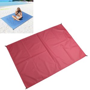Outdoor Portable Waterproof Picnic Camping Mats Beach Blanket Mattress Mat 100cm*140cm(Rose Red) (OEM)