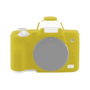 For Canon EOS M50 Mark II / M50 II Soft Silicone Protective Case(Yellow) (OEM)