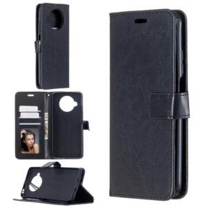 For Xiaomi Mi 10T Lite Crazy Horse Texture Horizontal Flip Leather Case with Holder & Card Slots & Wallet & Photo Frame(Black) (OEM)