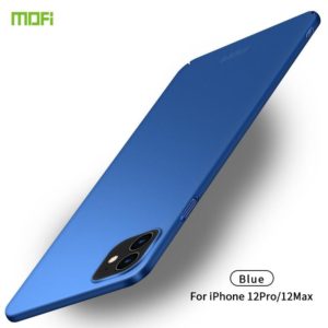 For iPhone 12 / 12 Pro MOFI Frosted PC Ultra-thin Hard Case(Blue) (MOFI) (OEM)