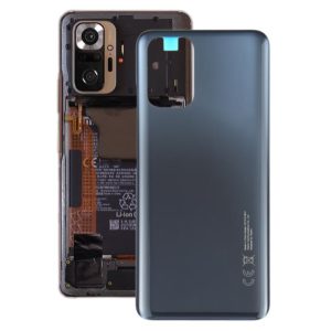 Original Battery Back Cover for Xiaomi Redmi Note 10 M2101K7AI M2101K7AG(Black) (OEM)