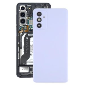 For Samsung Galaxy A82 Battery Back Cover With Camera Lens (Purple) (OEM)