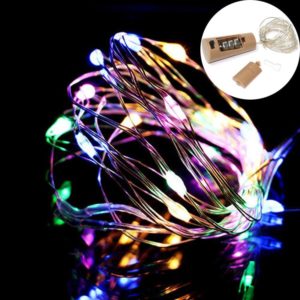 10 PCS LED Wine Bottle Cork Copper Wire String Light IP44 Waterproof Holiday Decoration Lamp, Style:2m 20LEDs(Four Colors Light) (OEM)