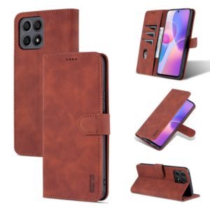 For Honor X30i AZNS Skin Feel Calf Texture Horizontal Flip Leather Phone Case(Brown) (AZNS) (OEM)