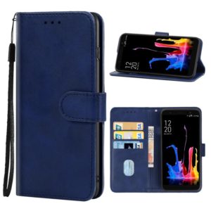 Leather Phone Case For Asus Zenfone Lite L1 ZA551KL(Blue) (OEM)