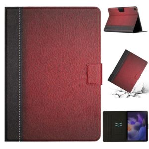 For Samsung Galaxy Tab A8 Stitching Solid Color Smart Leather Tablet Case(Red) (OEM)