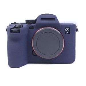 Soft Silicone Protective Case for Sony A7 IV (Blue) (OEM)