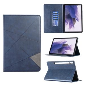 For Samsung Galaxy Tab S8 / Tab S7+ / Tab S7 FE Prismatic Leather Tablet Case(Blue) (OEM)