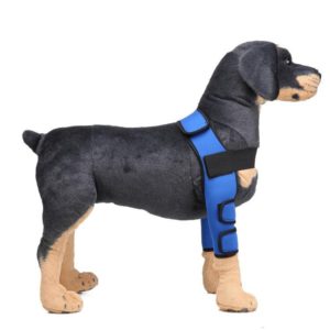 Pet Dog Leg Knee Guard Surgery Injury Protective Cover, Size: M(Classic Model (Blue)) (OEM)