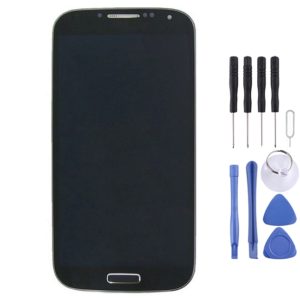 Original LCD Display + Touch Panel with Frame for Galaxy S4 / i9500(Black) (OEM)
