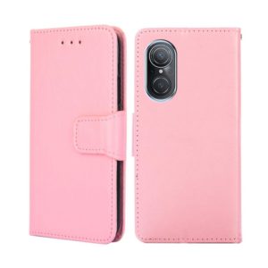 For Huawei nova 9 SE Crystal Texture Leather Phone Case(Pink) (OEM)