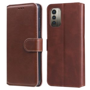 For Nokia G21 / G11 Classic Calf Texture Flip Leather Phone Case(Brown) (OEM)