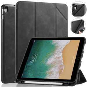 For iPad Pro 10.5 inch DG.MING See Series Horizontal Flip Leather Case with Holder & Pen Holder(Black) (DG.MING) (OEM)