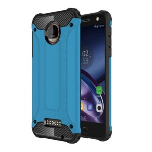 For Motorola Moto Z Armor TPU + PC Combination Case(Blue) (OEM)