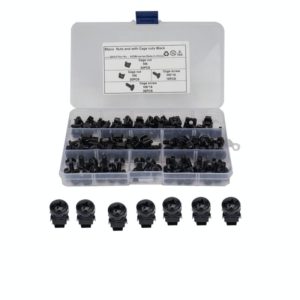 50 PCS Cage Nuts and Screw Cage Nuts M5 + Rack Screws M5x16 (OEM)