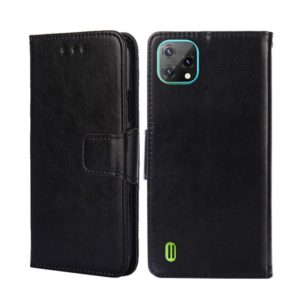 For Blackview A55 Crystal Texture Leather Phone Case(Black) (OEM)