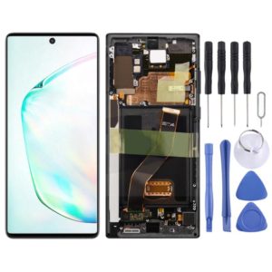 Original LCD Screen for Samsung Galaxy Note10+ 4G/Note10+ 5G SM-N976/N975 Digitizer Full Assembly With Frame (Black) (OEM)