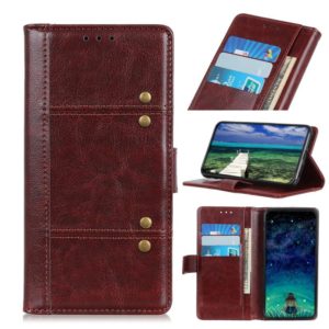 For Samsung Galaxy A22 4G Peas Crazy Horse Texture Horizontal Flip Leather Case with Holder & Card Slots & Wallet(Brown) (OEM)