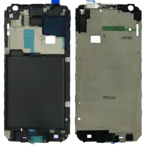 For Galaxy J4, J400F/DS, J400G/DS Front Housing LCD Frame Bezel Plate (Black) (OEM)