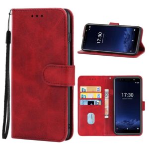Leather Phone Case For Itel A36(Red) (OEM)