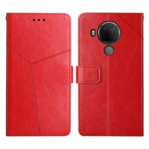 For Nokia 5.4 Y Stitching Horizontal Flip Leather Phone Case(Red) (OEM)