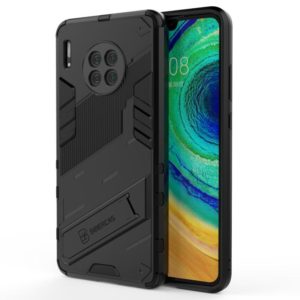 For Huawei Mate 30 Punk Armor 2 in 1 PC + TPU Shockproof Case with Invisible Holder(Black) (OEM)