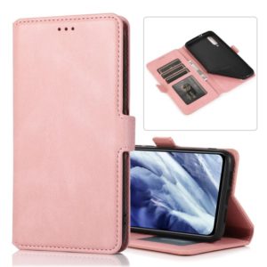 For Xiaomi Mi 9 Pro Retro Magnetic Closing Clasp Horizontal Flip Leather Case with Holder & Card Slots & Photo Frame & Wallet(Rose Gold) (OEM)