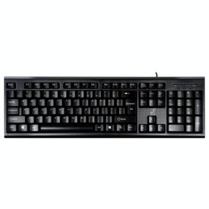 ZGB Q9 104 Keys USB Wired Grid Texture General Gaming Office Keyboard(Black) (OEM)