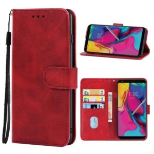 Leather Phone Case For LG Stylo 5+(Red) (OEM)